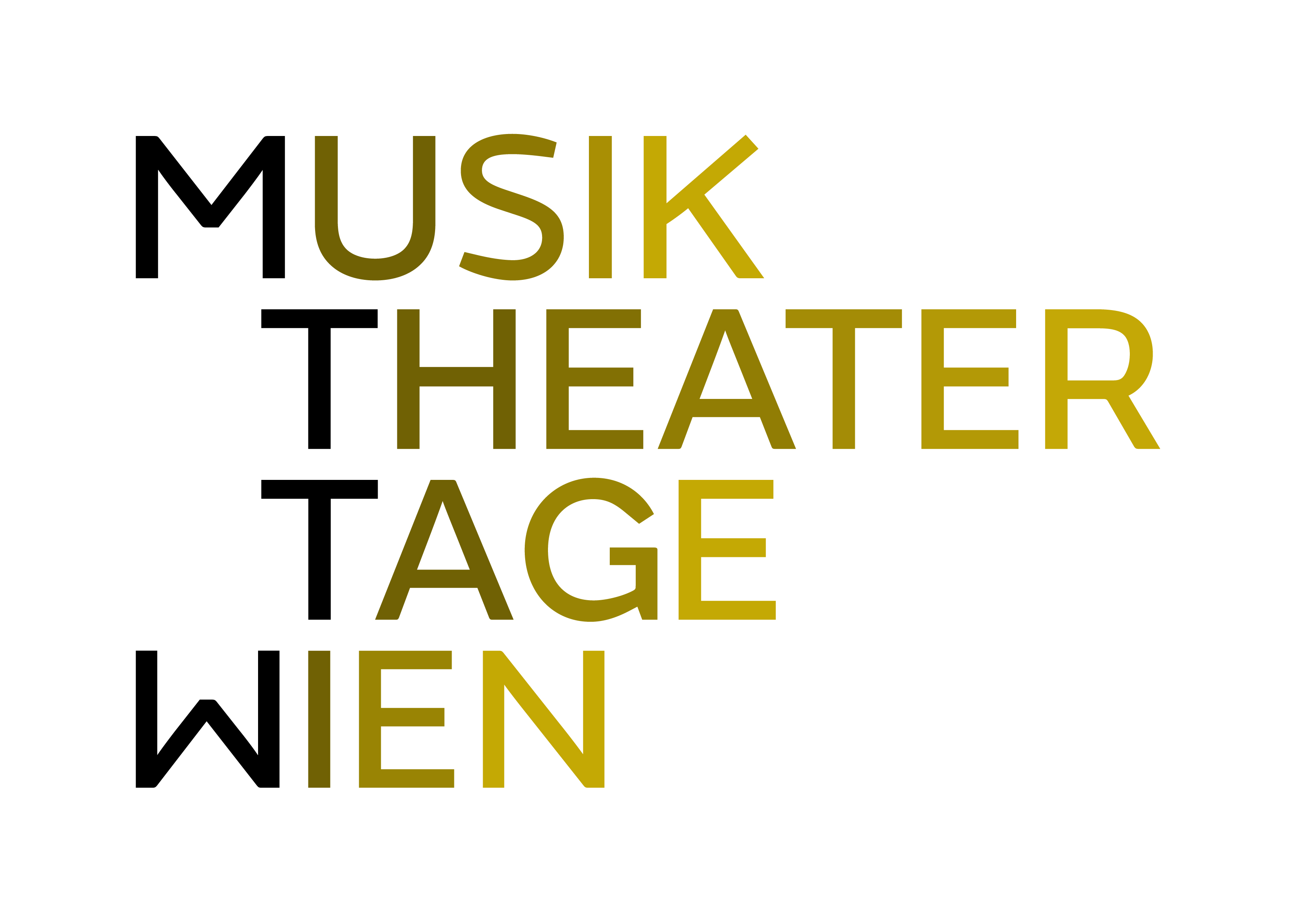 Logo MUSIKTHEATERTAGE WIEN