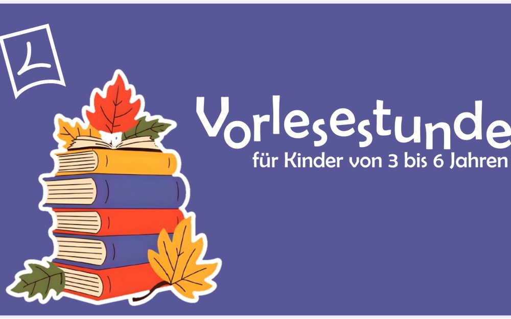 Herbstvorlesestunde für Kinder von 3 bis 6 Jahren