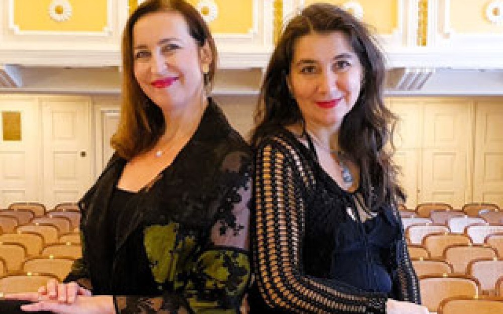 Katrin Lehismets (Sopran) und Francesca Cardone (Klavier)
                                                