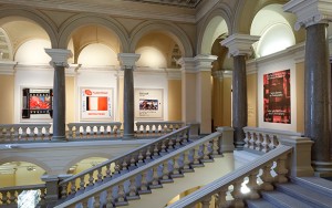 Ausstellungsansicht im Francisco Carolinum