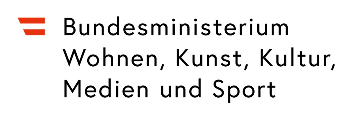 Logo
                                                des Bundesministeriums für Wohnen, Kunst, Kultur, Medien und Sport