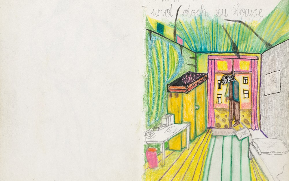 Friedl Kubelka, Nicht daheim und doch zu Hause, 1971
                                                
                                                