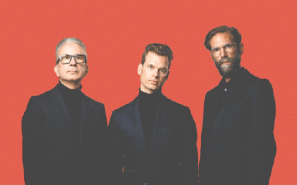 Das Trio Dell Lillinger Westergaard: Christopher Dell
                                                (Vibraphon), Christian Lillinger (Drums) und Jonas Westergaard (Kontrabass)